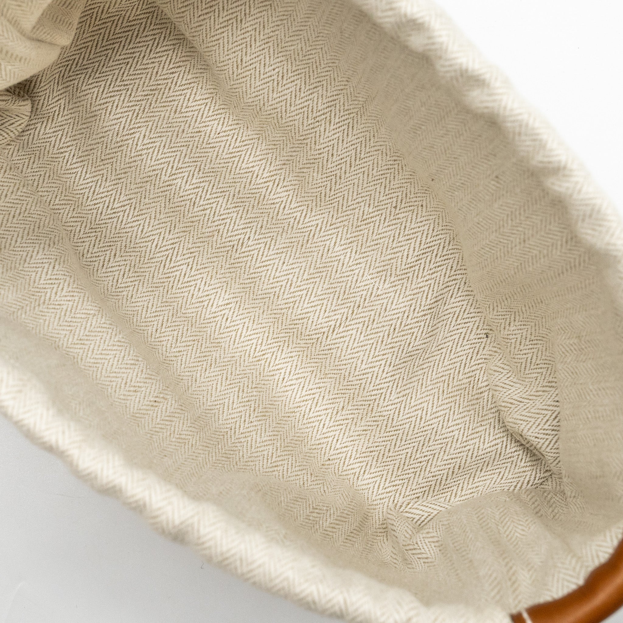 HERMES FOURBI 20 POUCH CANVAS / BARENIA CALFSKIN NATURAL/FAUVE SHW