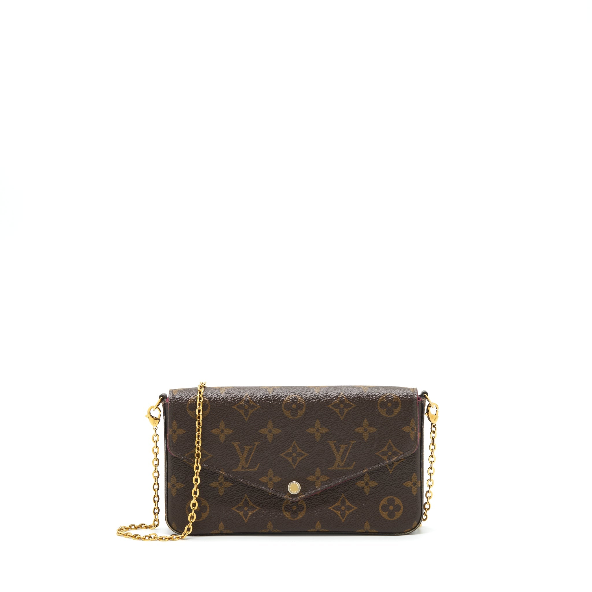 LOUIS VUITTON FELICIE POCHETTE MONOGRAM CANVAS GHW