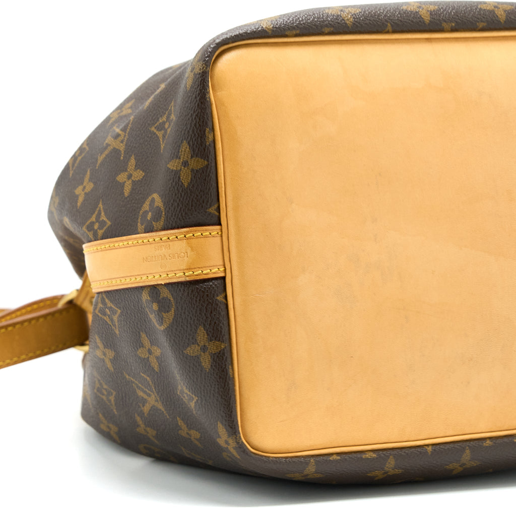 LOUIS VUITTON PETIT NOE MONOGRAM CANVAS GHW