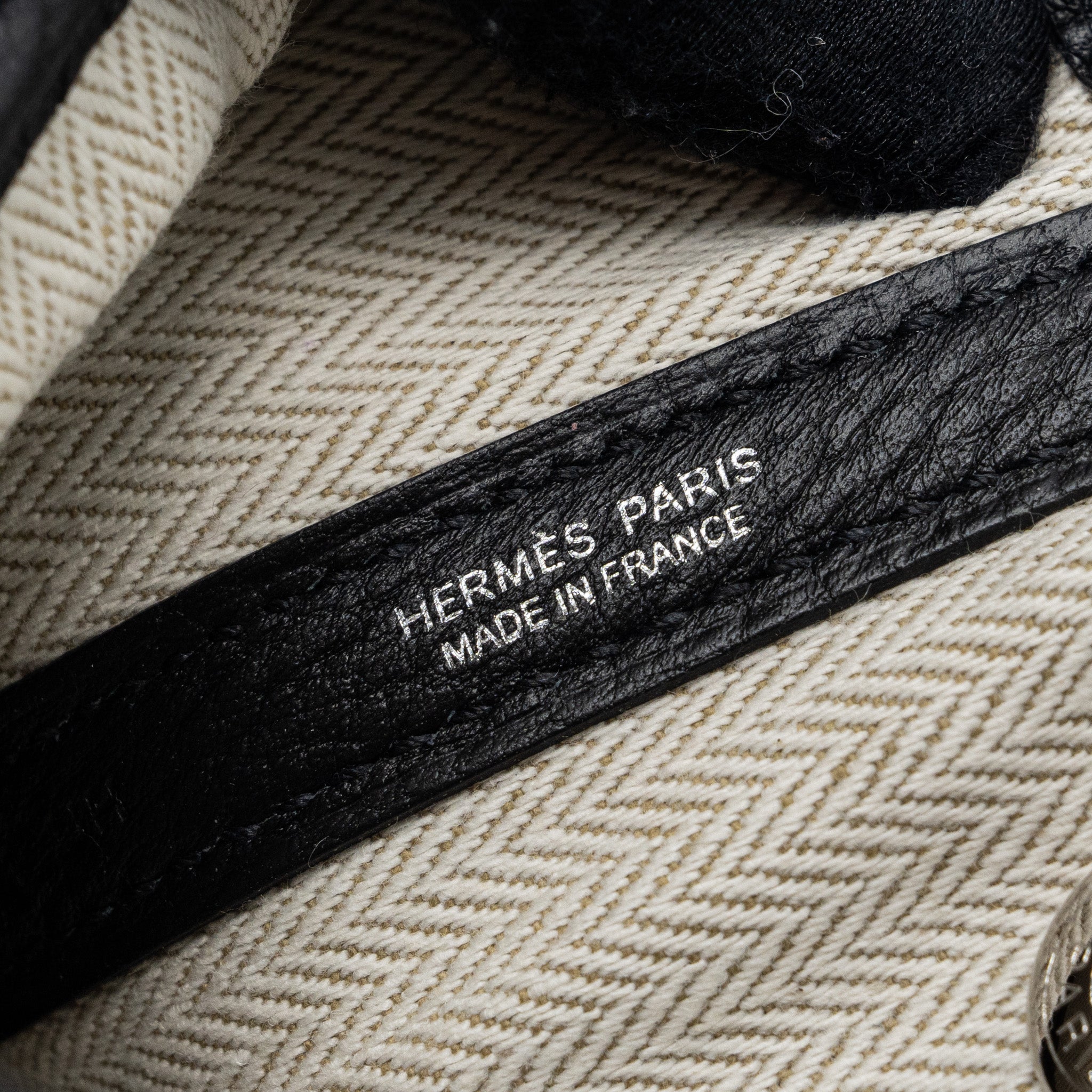 HERMES GARDEN PARTY 30 NEGONDA BLACK SHW