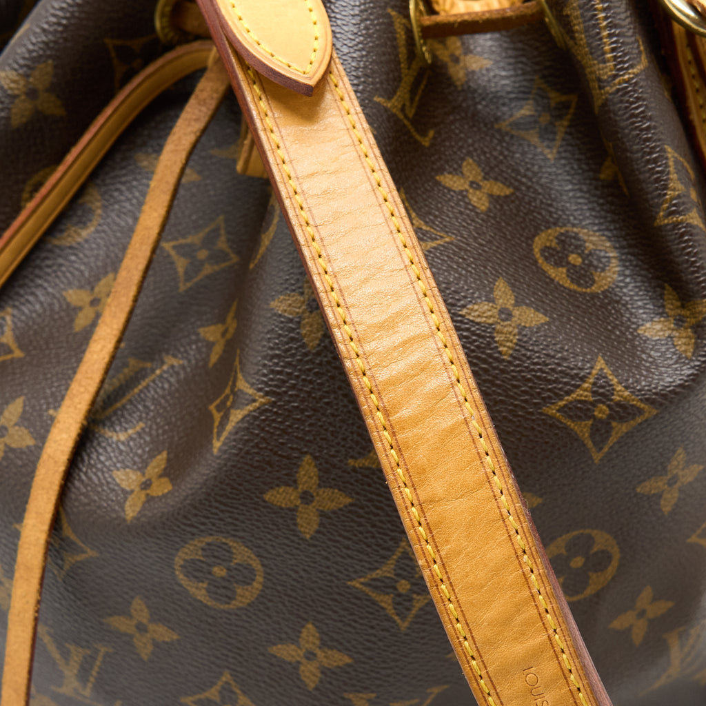 LOUIS VUITTON PETIT NOE MONOGRAM CANVAS GHW