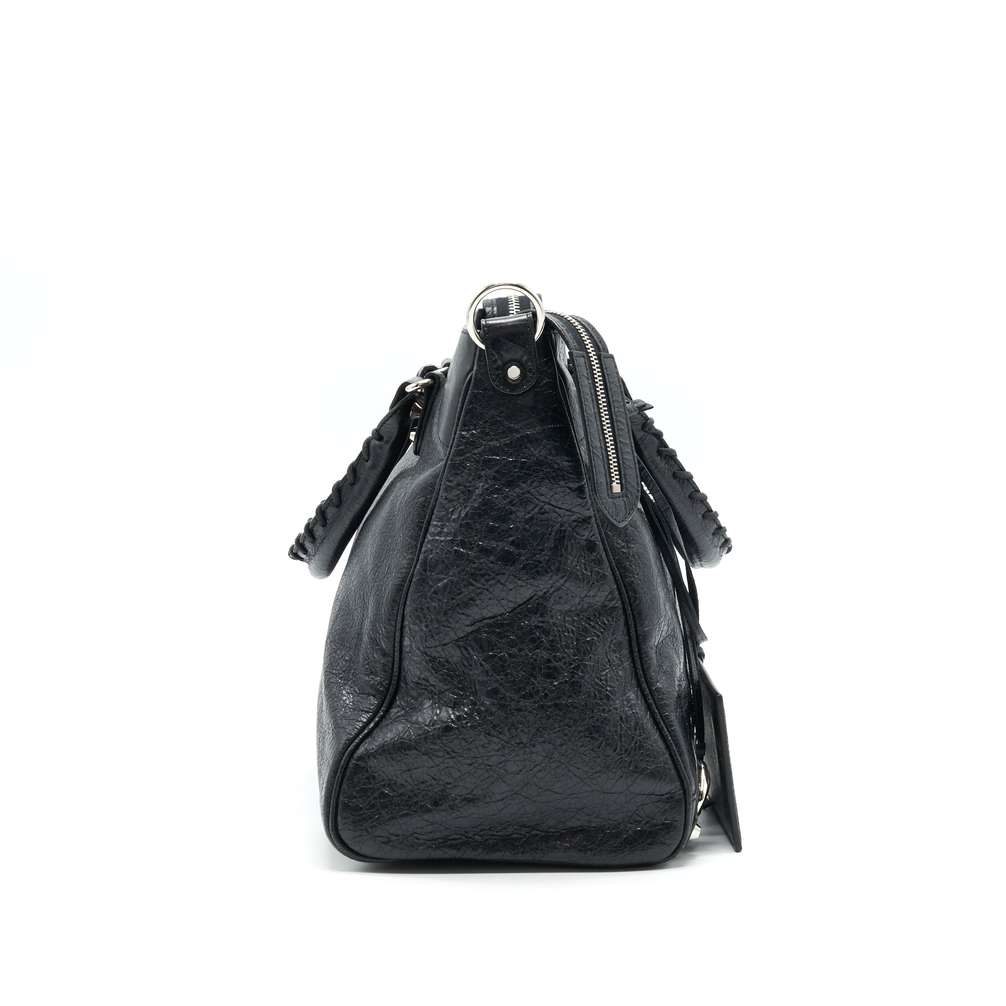 BALENCIAGA SHOULDER HANDBAG IN BLACK IN SHW