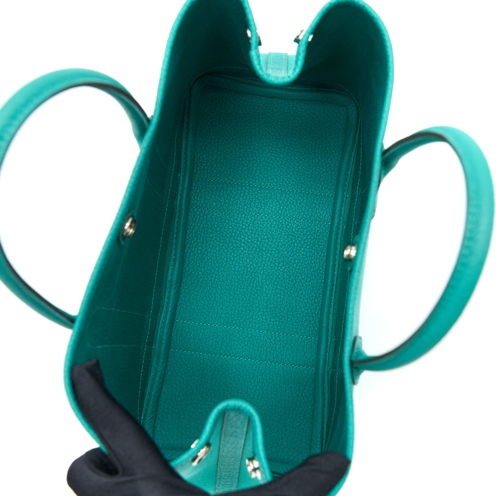 HERMES GARDEN PARTY 30 CANVAS/NEGONDA GREEN SHW