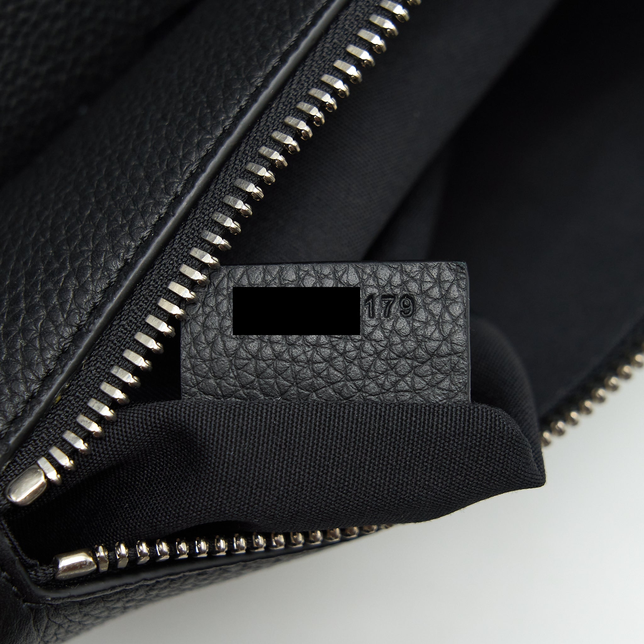 DIOR SADDLE BAG GRAINED CALFSKIN BLACK SHW