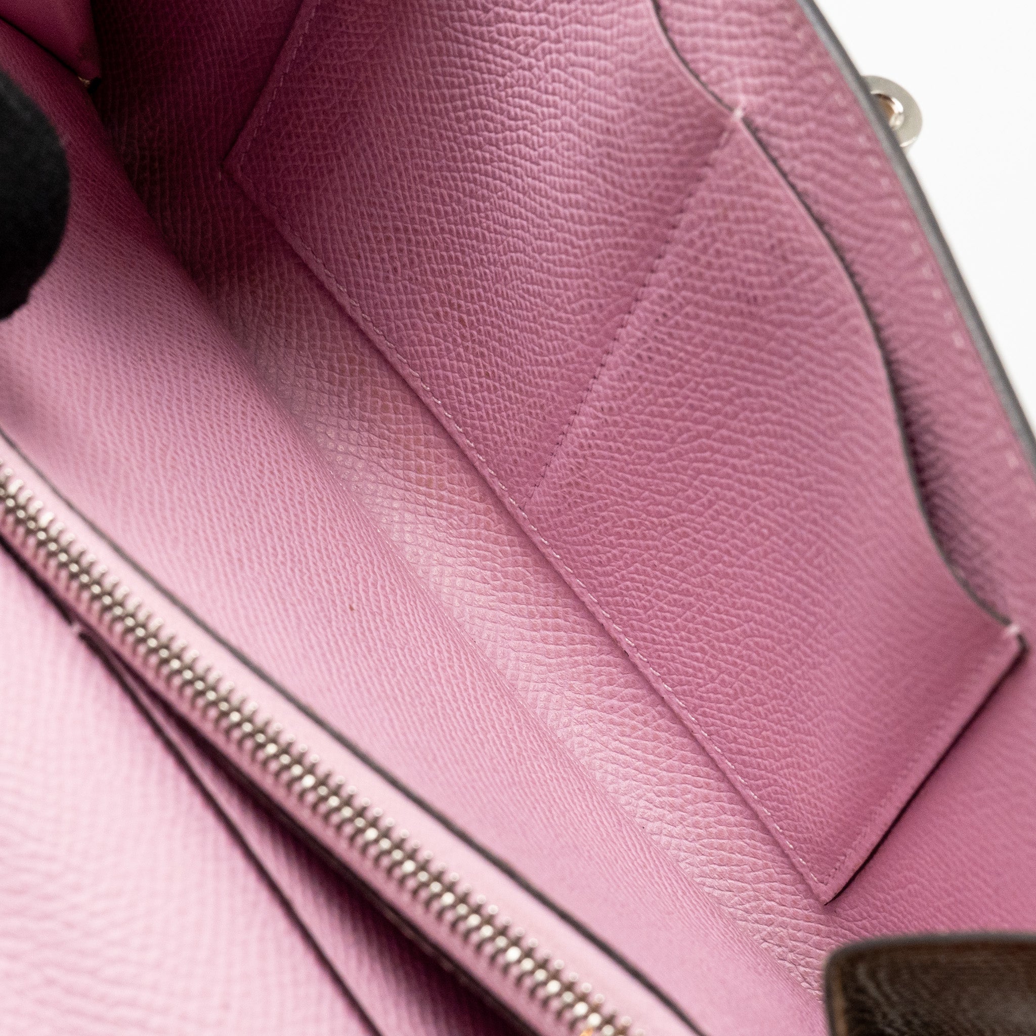 HERMES KELLY TO GO EPSOM CHAI/MAUVE SYLVESTER SHW