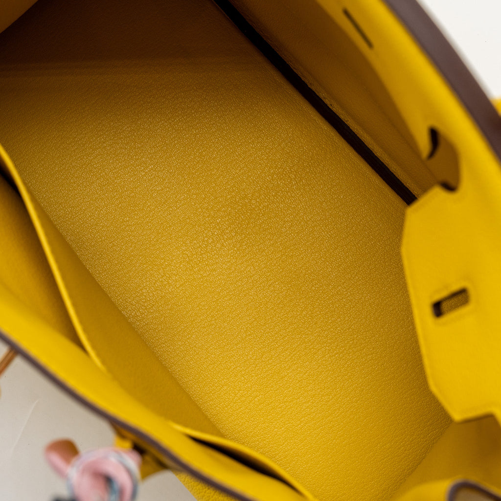 HERMES BIRKIN 30 TAURILLON NOVILLO JAUNE DE NAPLES GHW