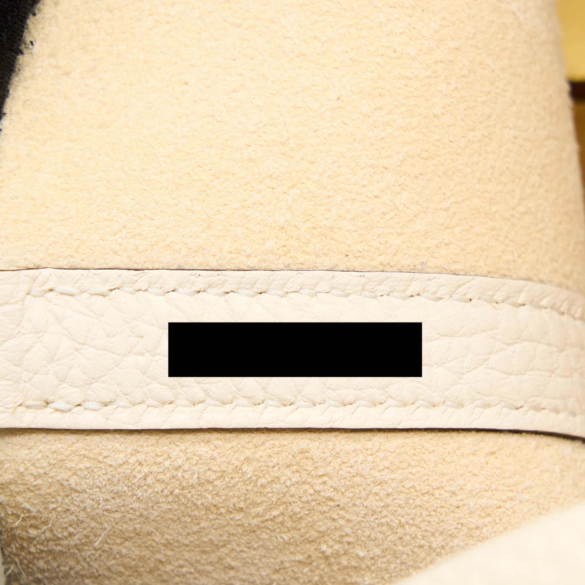 HERMES PICOTIN 18 LOCK BAG CLEMENCE NATA/JAUNE POUSSIN SHW