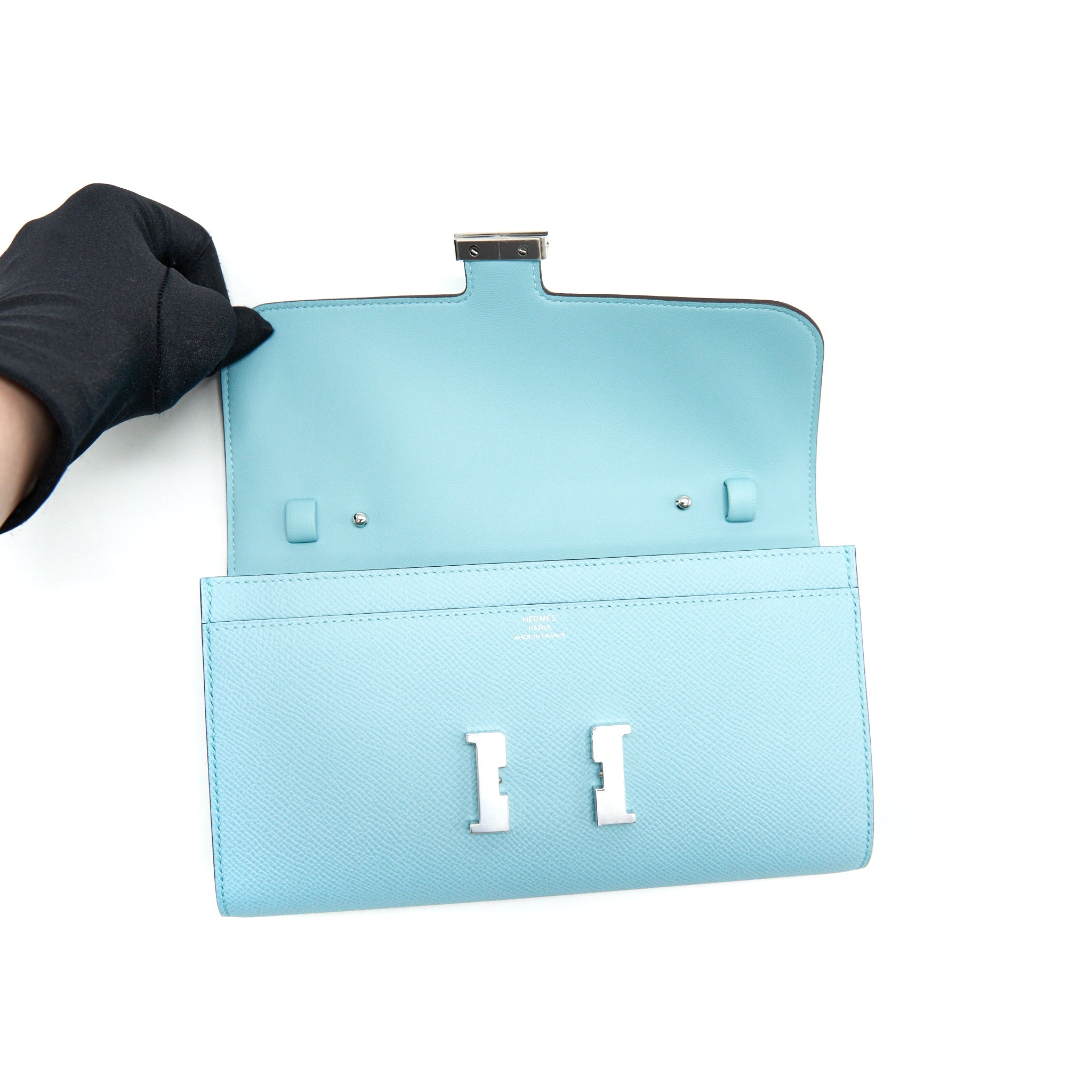 HERMES CONSTANCE TO GO BLUE ATOLL SHW