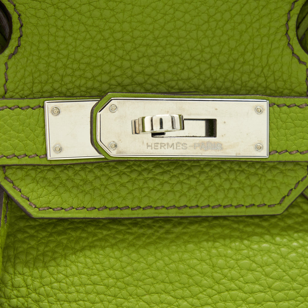 HERMES BIRKIN 30 TOGO VERT ANIS SHW