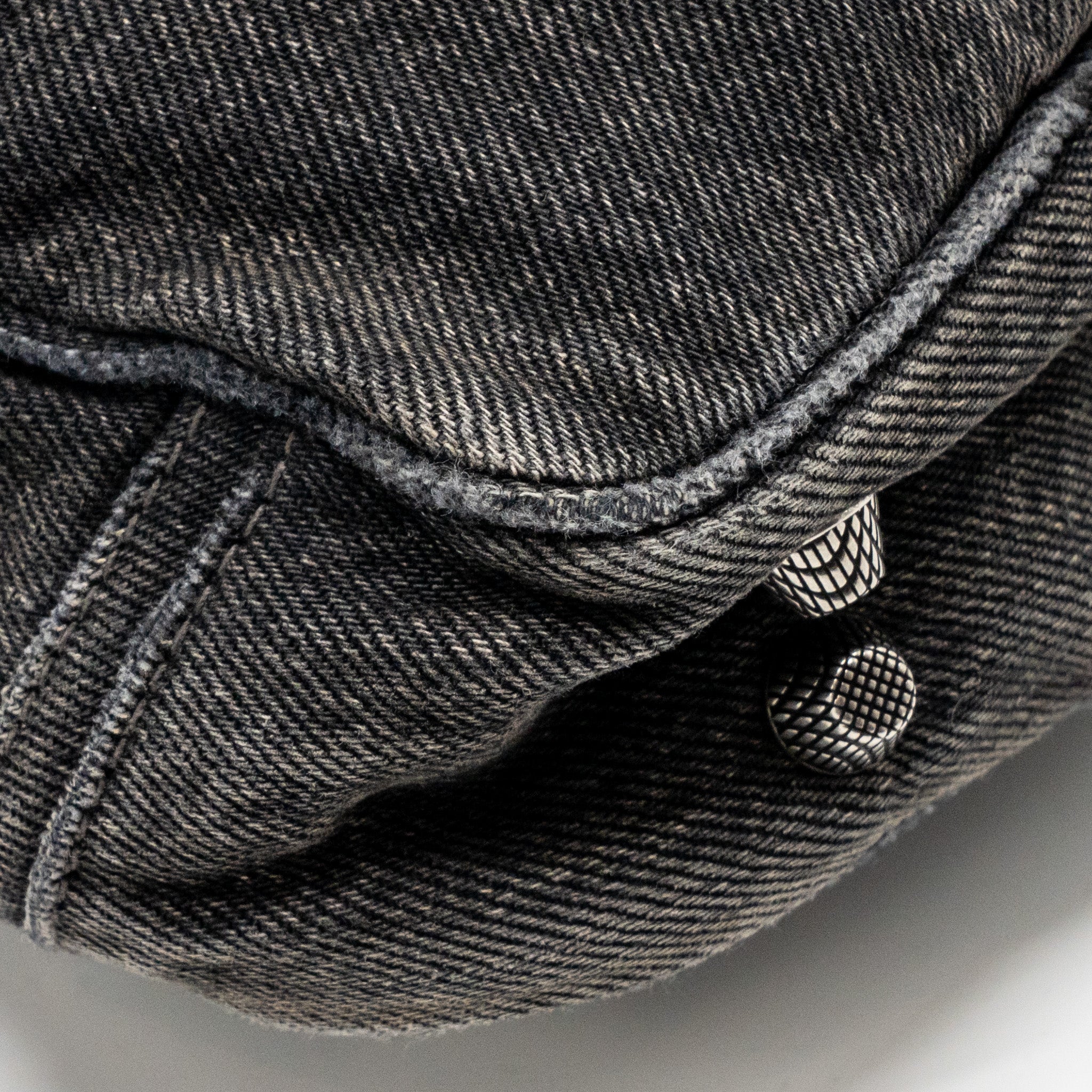 BALENCIAGA LE CAGOLE CROSSBODY BAG DENIM BLACK SHW