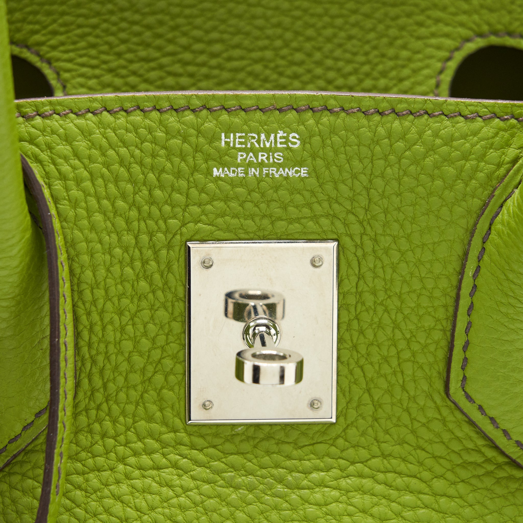 HERMES BIRKIN 30 TOGO VERT ANIS SHW