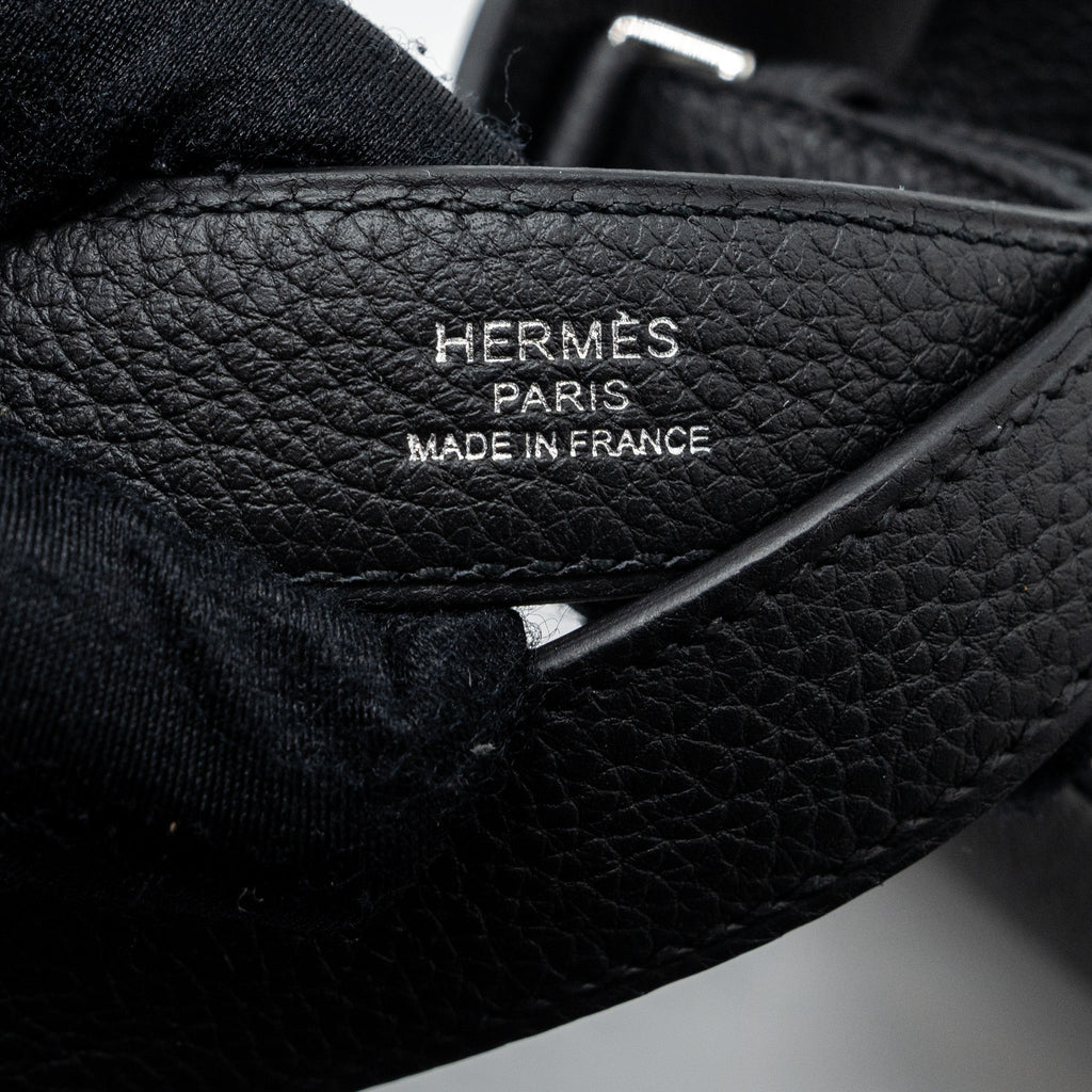 HERMES POCHETTE KELLY DEPECHES 25 TOGO BLACK SHW