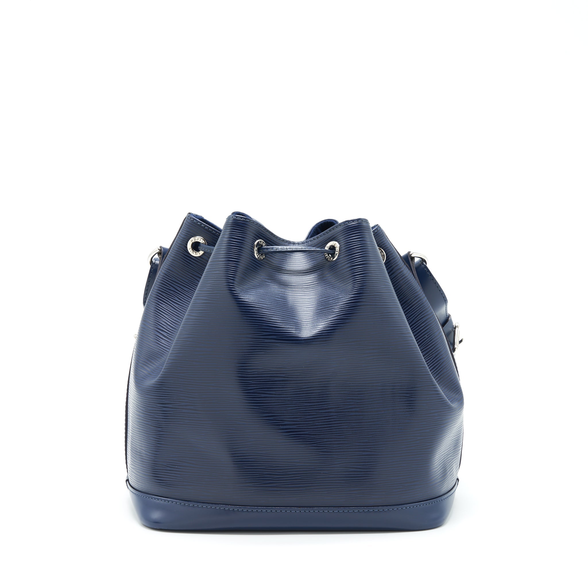 LOUIS VUITTON NOE BUCKET BAG EPI LEATHER NAVY SHW