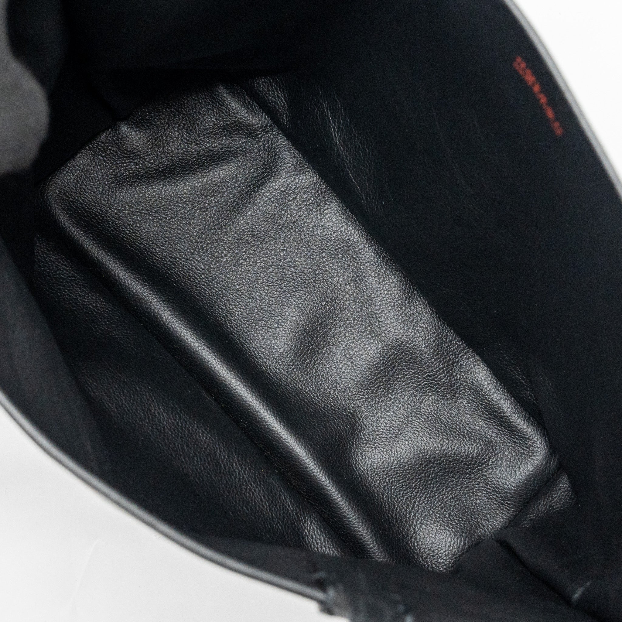 GOYARD MINI ANJOU TOTE BAG GOYARDLINE CANVAS / CALFSKIN BLACK SHW