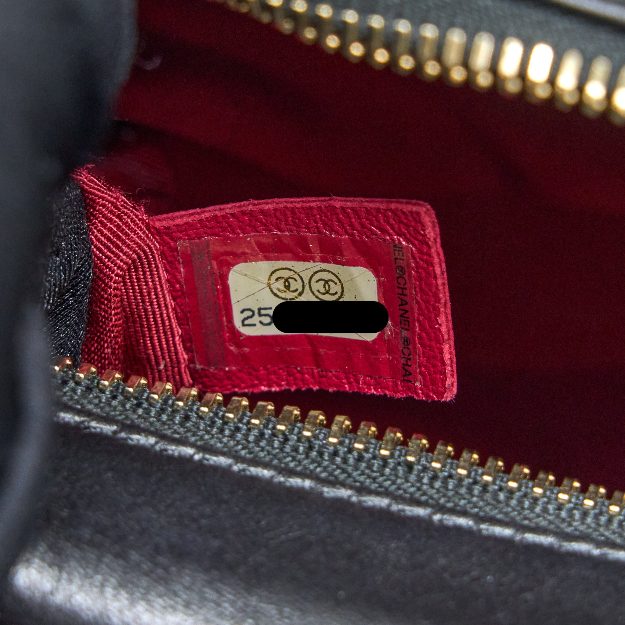CHANEL SMALL GABRIELLE HOBO BAG AGED CALFSKIN BLACK WITH MULTICOLOR HARDWARE