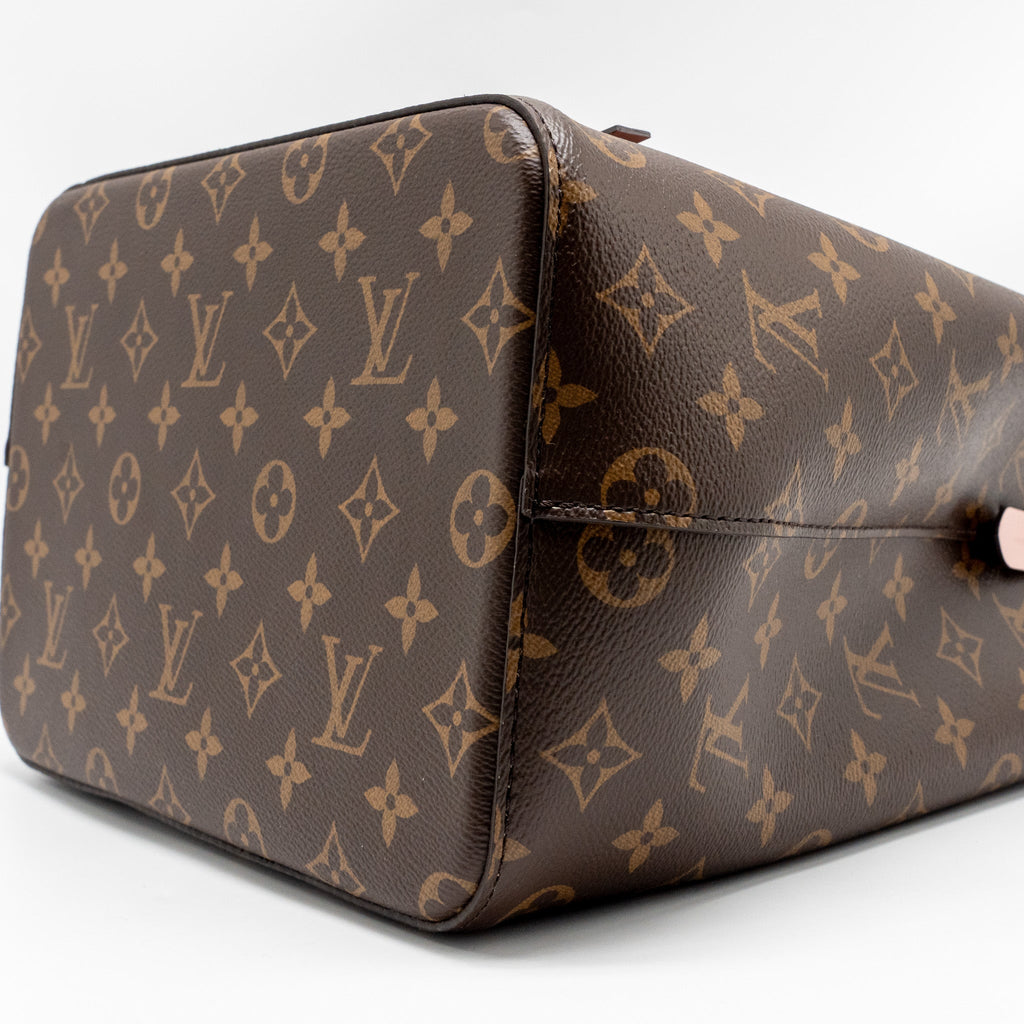 LOUIS VUITTON NEO NOE MONOGRAM CANVAS ROSE POUDRE GHW