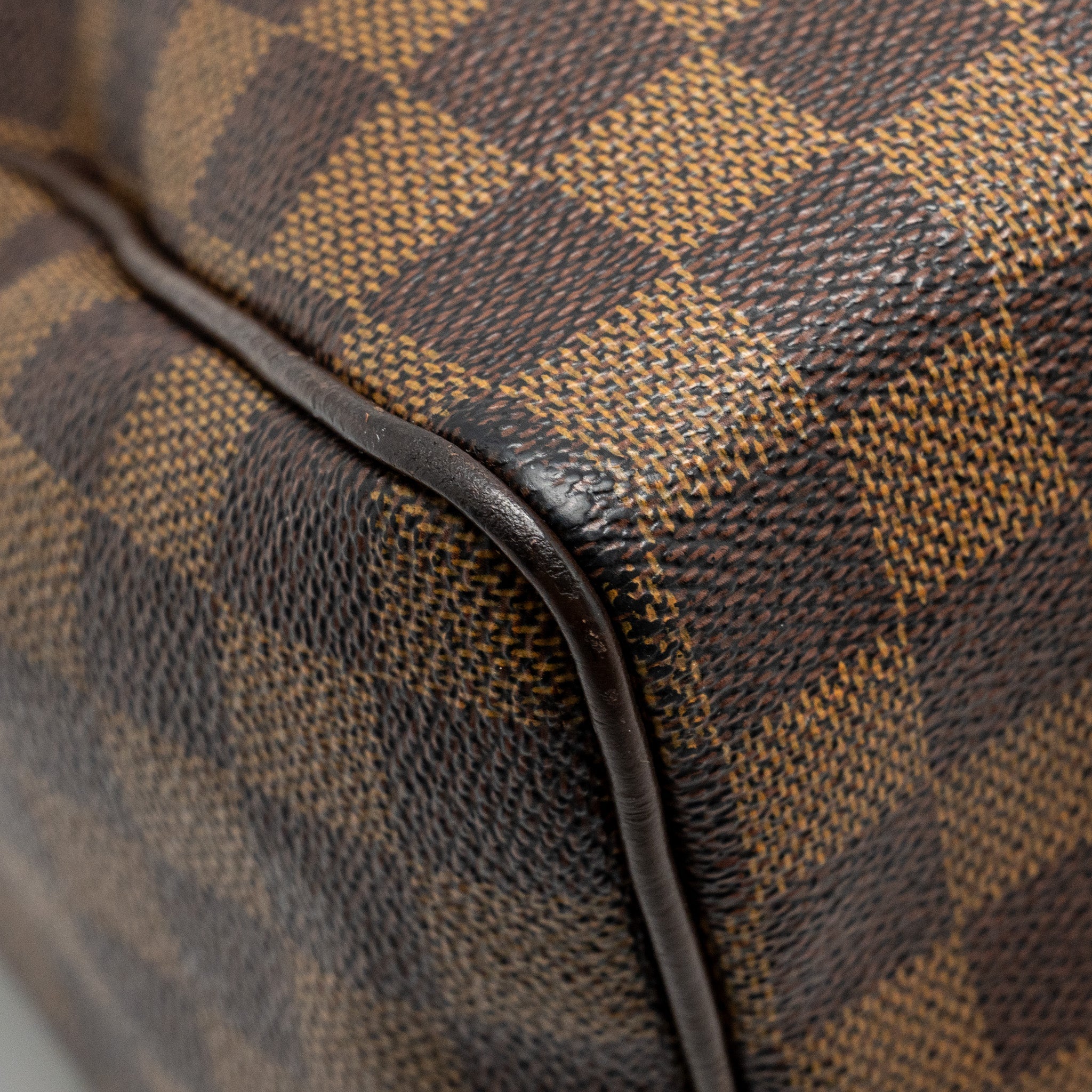 LOUIS VUITTON SPEEDY 25 DAMIER EBENE CANVAS GHW
