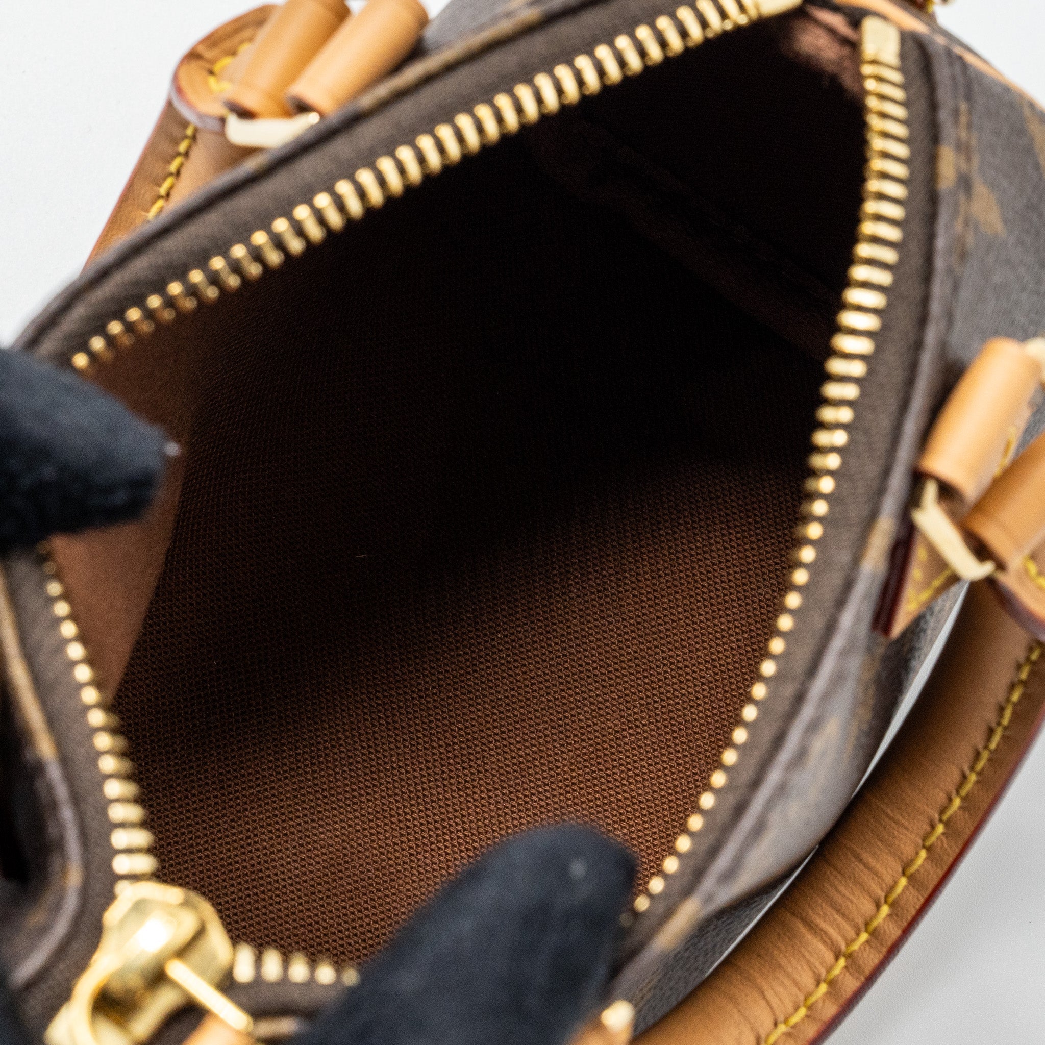 LOUIS VUITTON NANO SPEEDY MONOGRAM CANVAS GHW