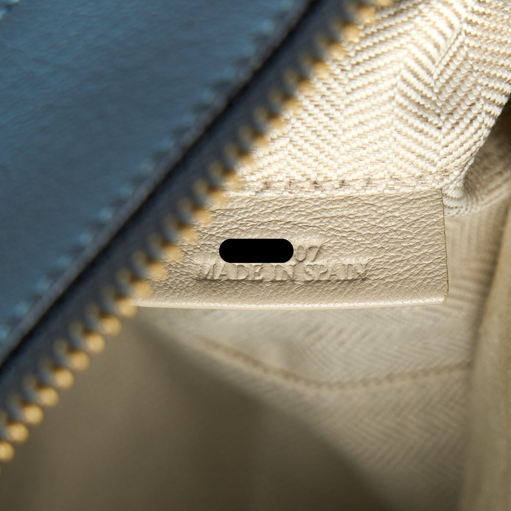 LOEWE PUZZLE BAG CALFSKIN LIGHT BLUE SHW