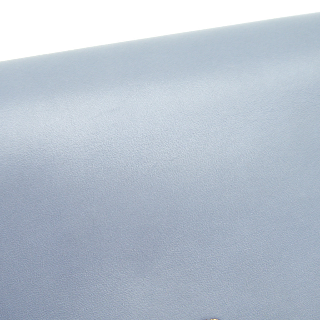 VALENTINO ROCKSTUD SMALL CLUTCH BLUE-GREY GHW