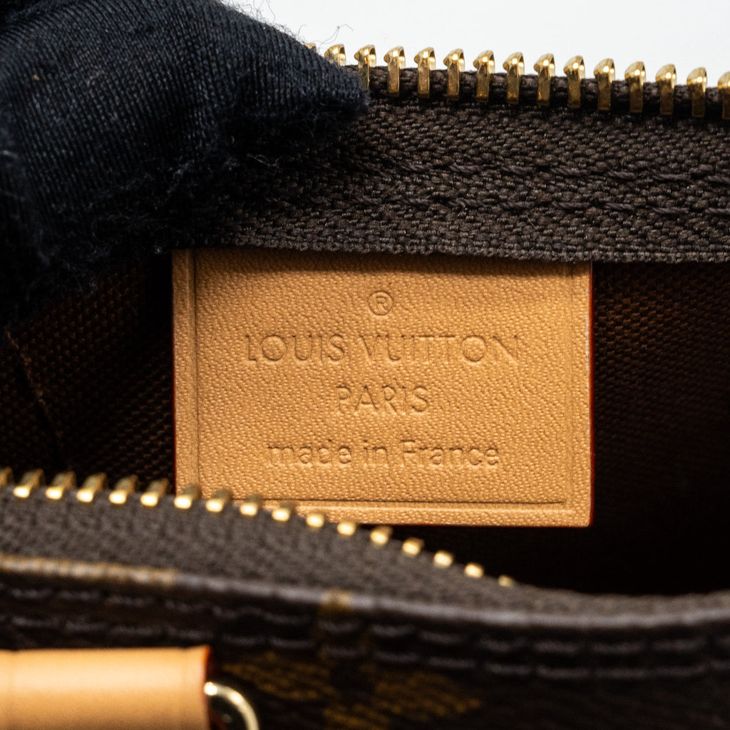 LOUIS VUITTON NANO SPEEDY MONOGRAM CANVAS GHW