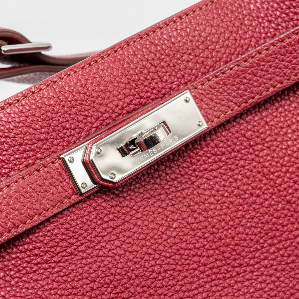 HERMES SO KELLY 26 CLEMENCE ROUGE GRENAT SHW