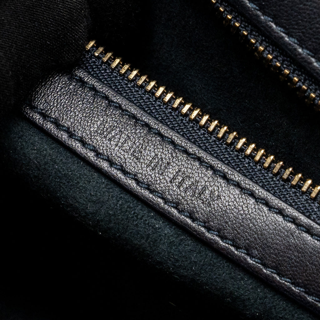DIOR MEDIUM STUDDED DIORAMA LAMBSKIN BLACK GHW