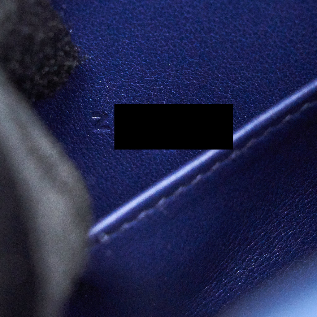 HERMES MINI LINDY SWIFT LEATHER BLUE FRANCE/ BLUE SAPHIR SHW