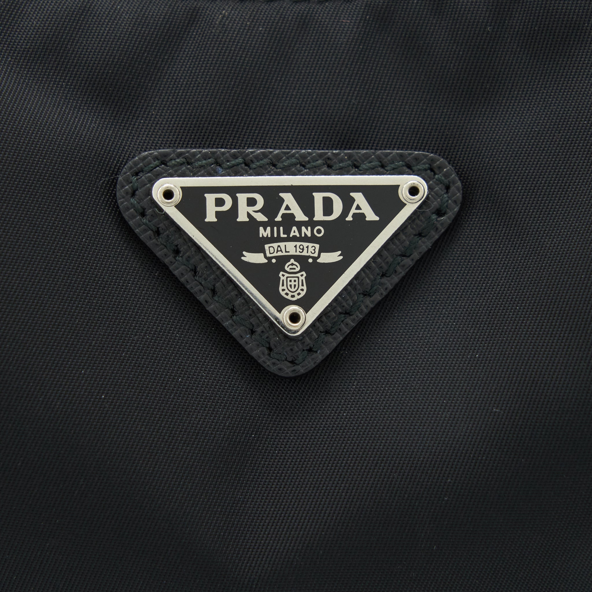 PRADA RE-EDITION 2005 BAG NYLON BLACK SHW