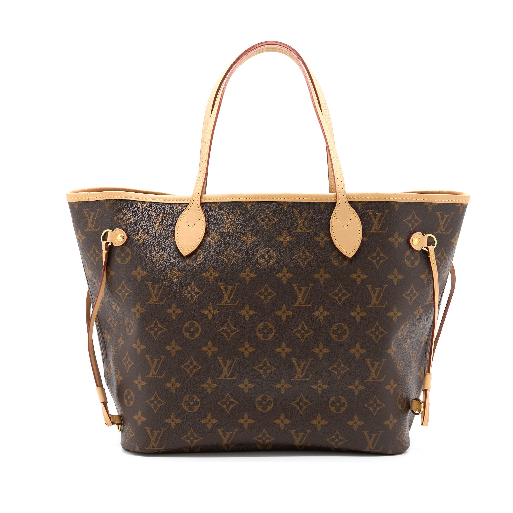 LOUIS VUITTON NEVERFULL MM MONOGRAM CANVAS GHW