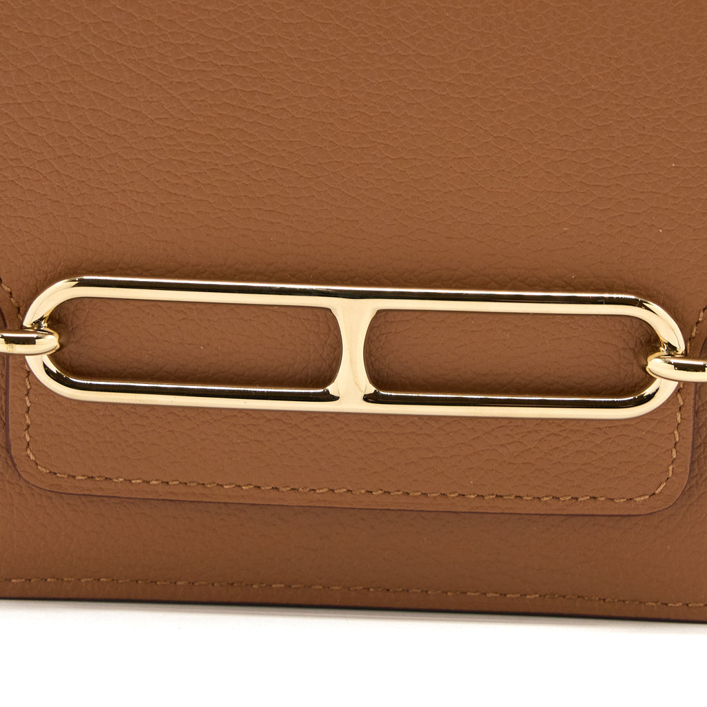 HERMES ROULIS SLIM EVERCOLOR GOLD/VERT FIZZ LGHW