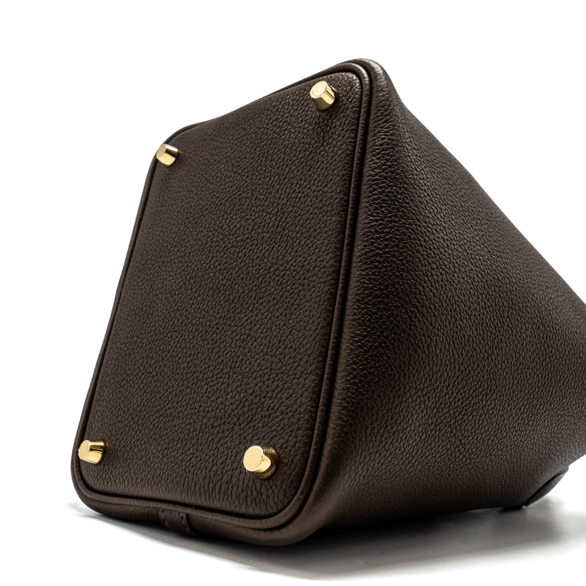 HERMES PICOTIN 18 LOCK BAG BARENIA FAUBOURG EBENE GHW