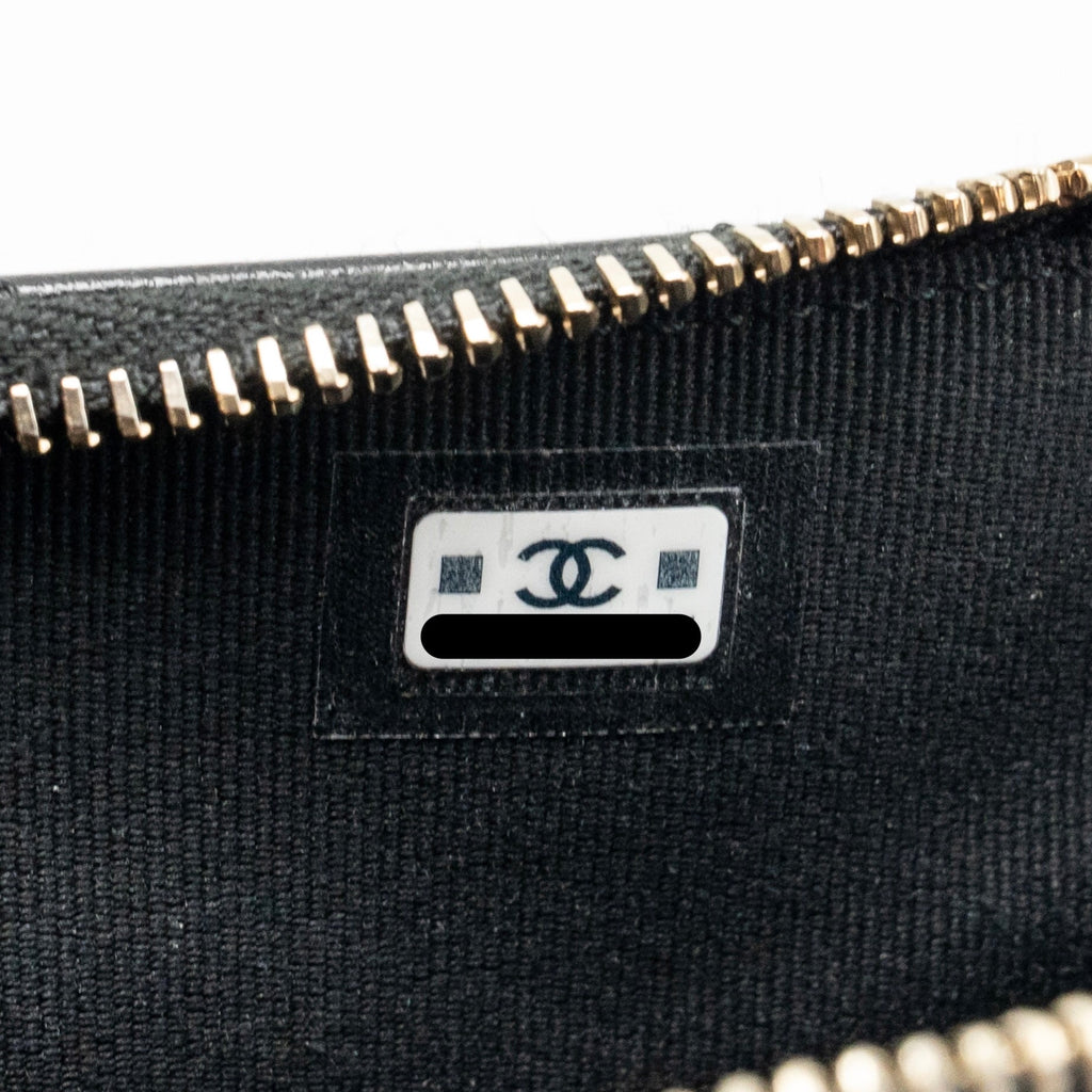 CHANEL 25C CAMERA BAG SHINY LAMBSKIN BLACK LGHW (MICROCHIP)