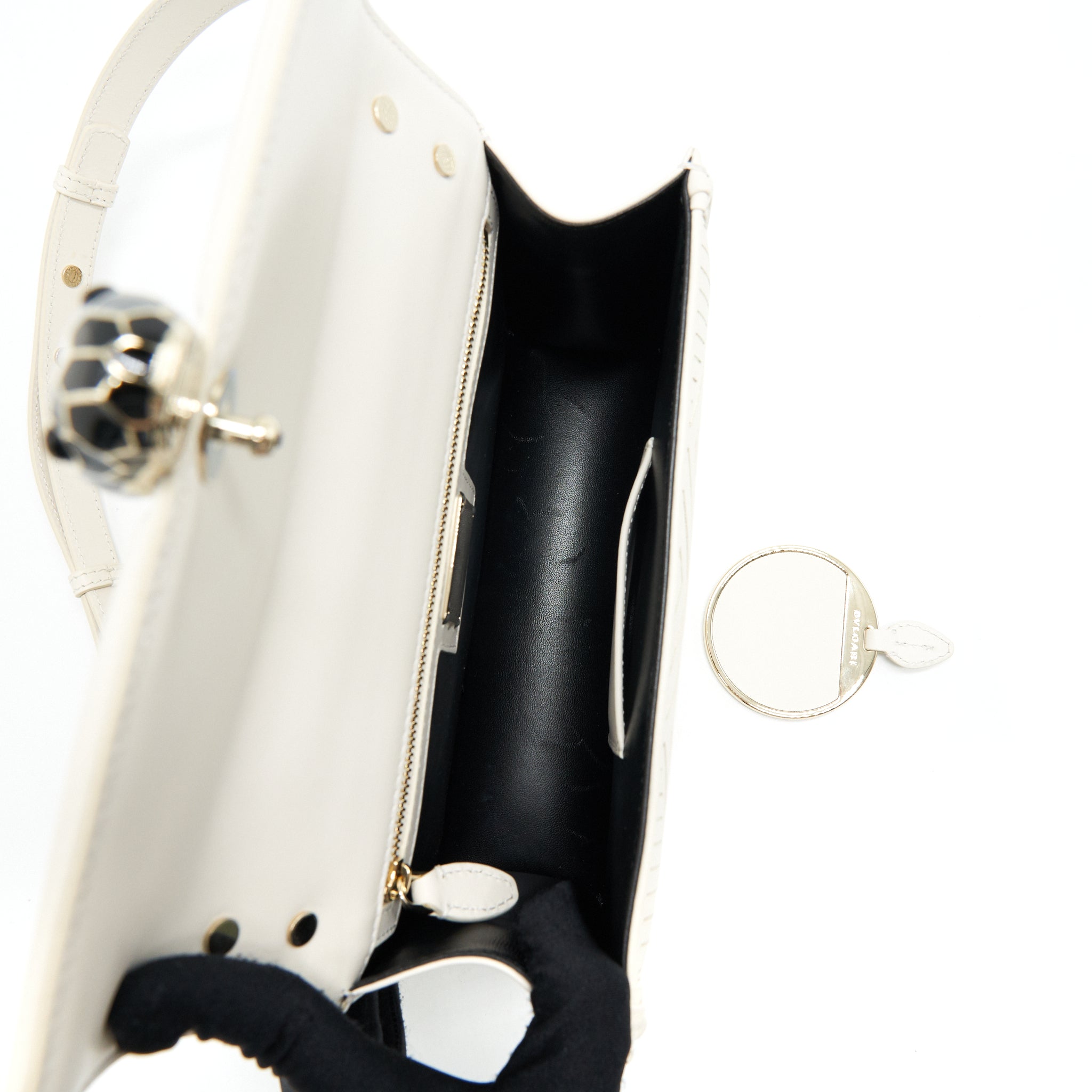 BVLGARI SERPENTI DIAMOND BLAST SHOULDER BAG