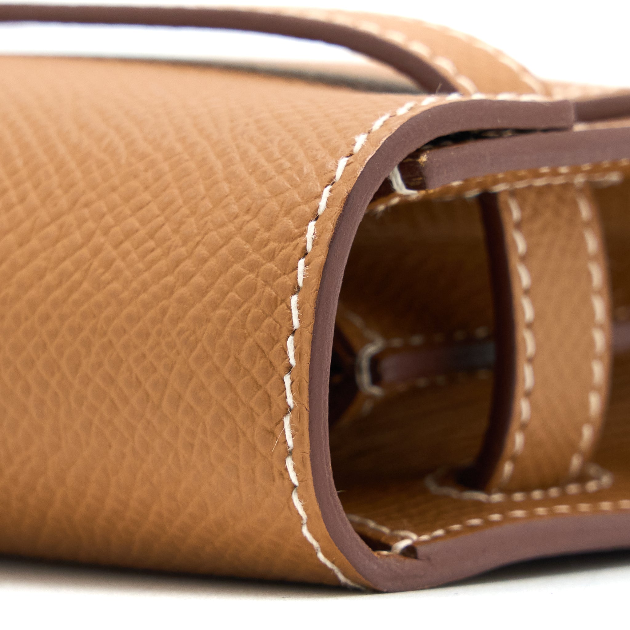 HERMES CLASSIC KELLY TO GO EPSOM GOLD GHW