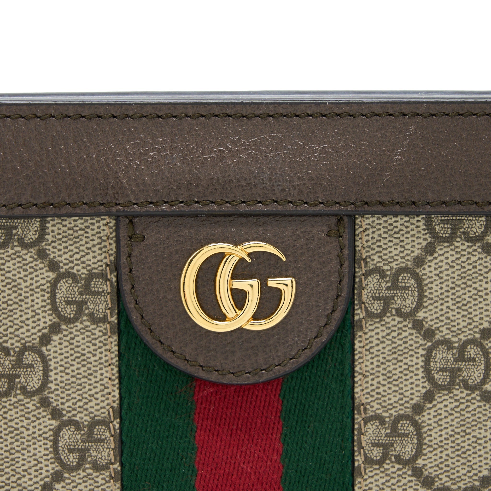 GUCCI OPHIDIA SMALL SHOULDER BAG GG SUPREME CANVAS/LEATHER GHW