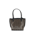 GOYARD MINI ANJOU TOTE GOYARDLINE CANVAS/LEATHER BLACK SHW