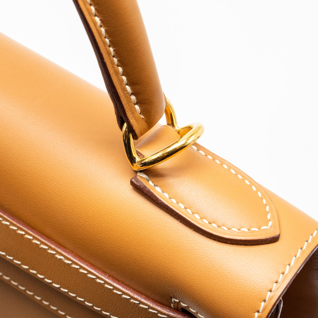 HERMES KELLY 28 BUTLER NATURE SABLE GHW