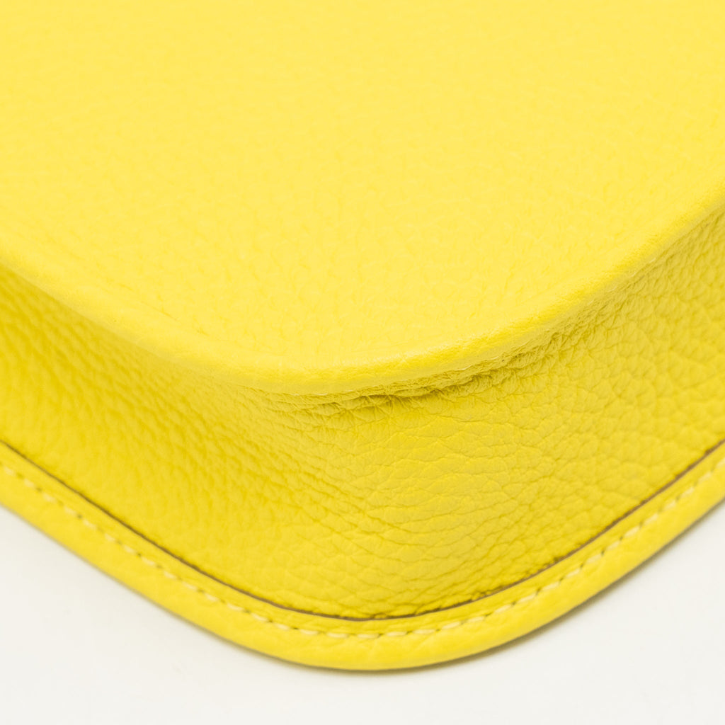 HERMES MINI EVELYNE CLEMENCE LIME SHW