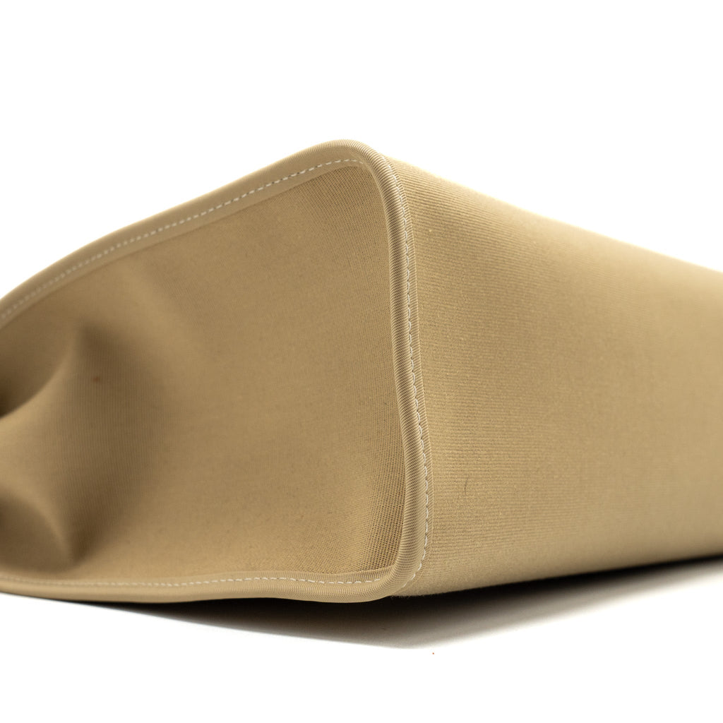HERMES HERBAG 31 ZIP BAG TOILE OFFICER CANVAS TRENCH/CUIVRE SHW