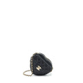 CHANEL 22S SMALL HEART BAG LAMBSKIN BLACK LGHW