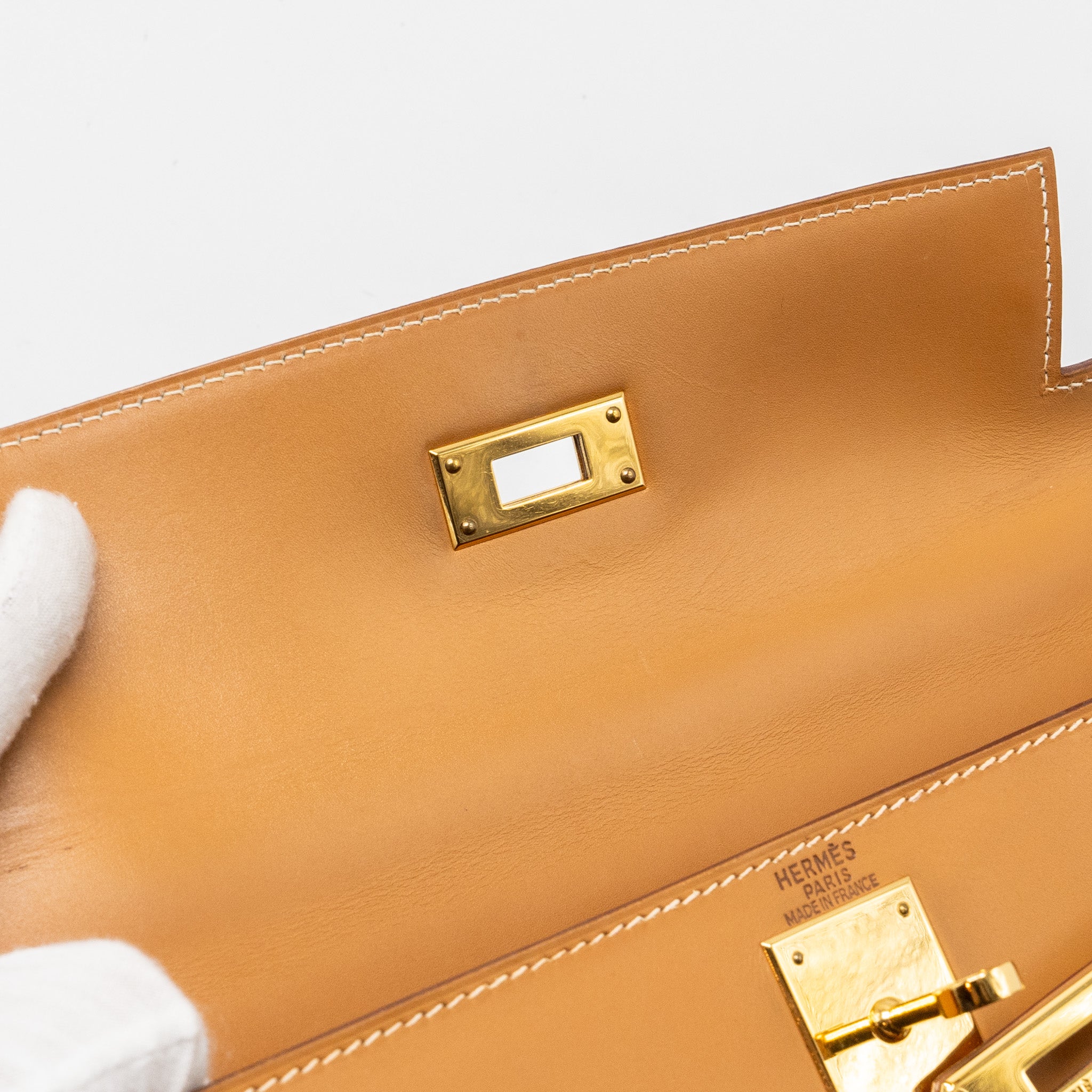HERMES KELLY 28 BUTLER NATURE SABLE GHW