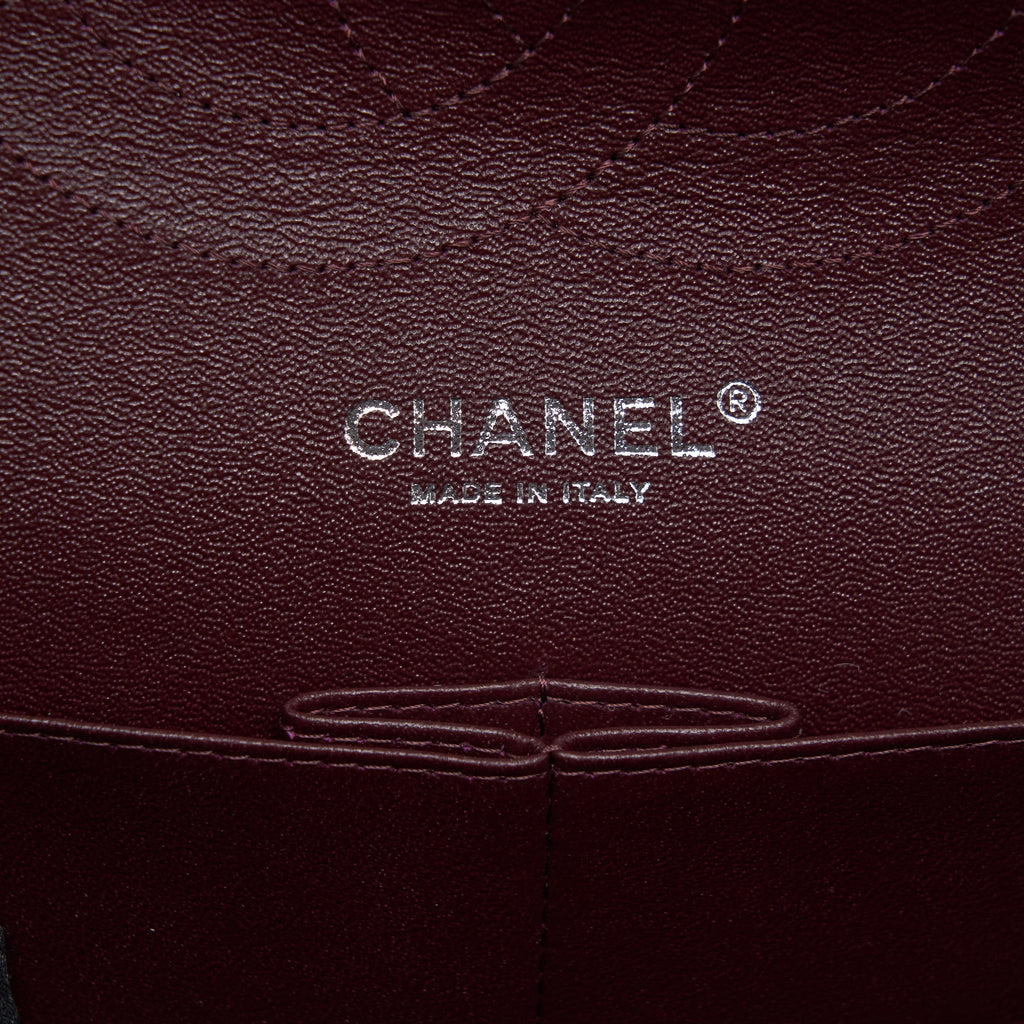 CHANEL JUMBO CLASSIC DOUBLE FLAP BAG CAVIAR BLACK SHW