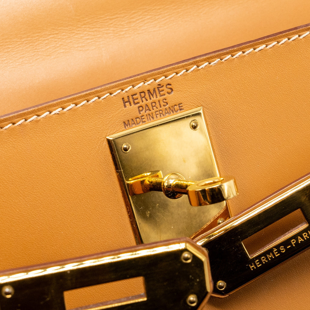 HERMES KELLY 28 BUTLER NATURE SABLE GHW