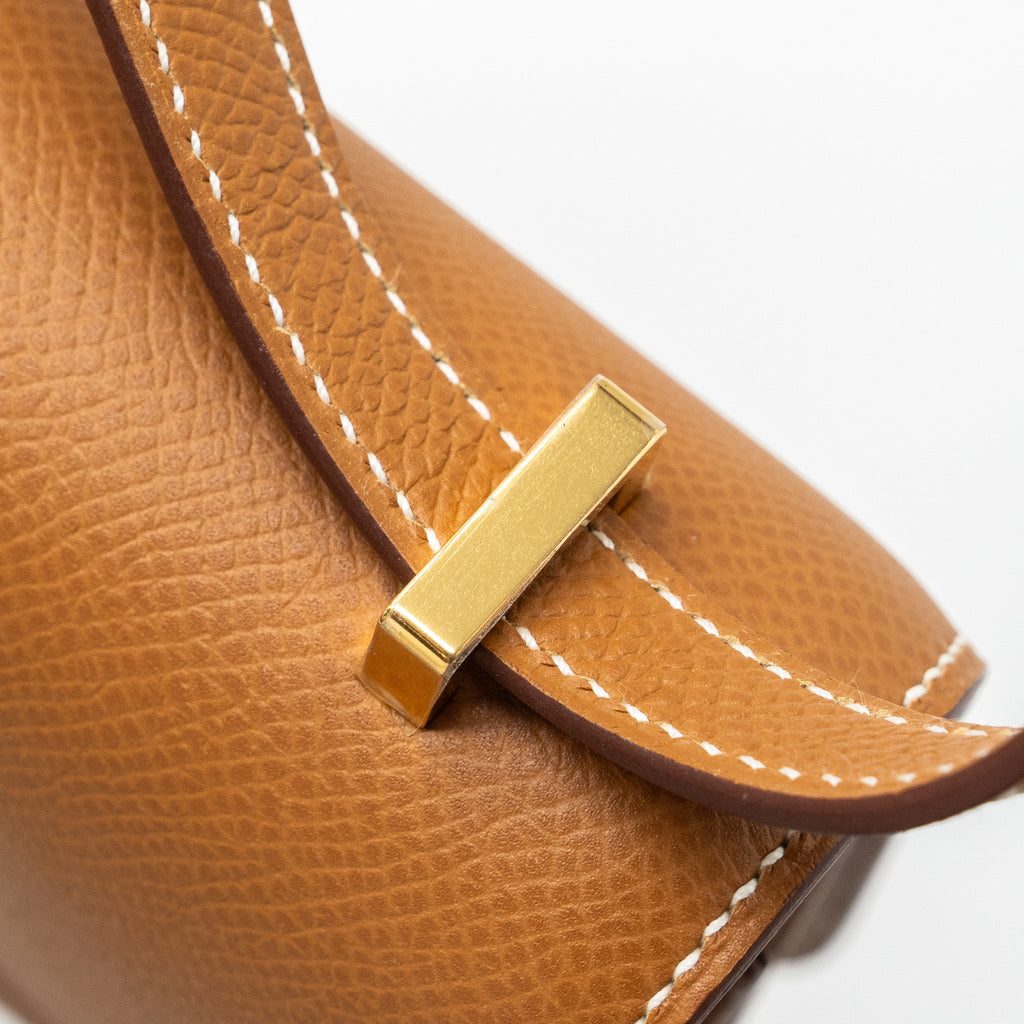 HERMES MINI CONSTANCE EPSOM GOLD GHW