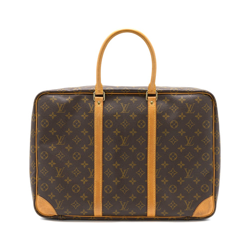 LOUIS VUITTON SMALL LUGGAGE BAG MONOGRAM CANVAS GHW