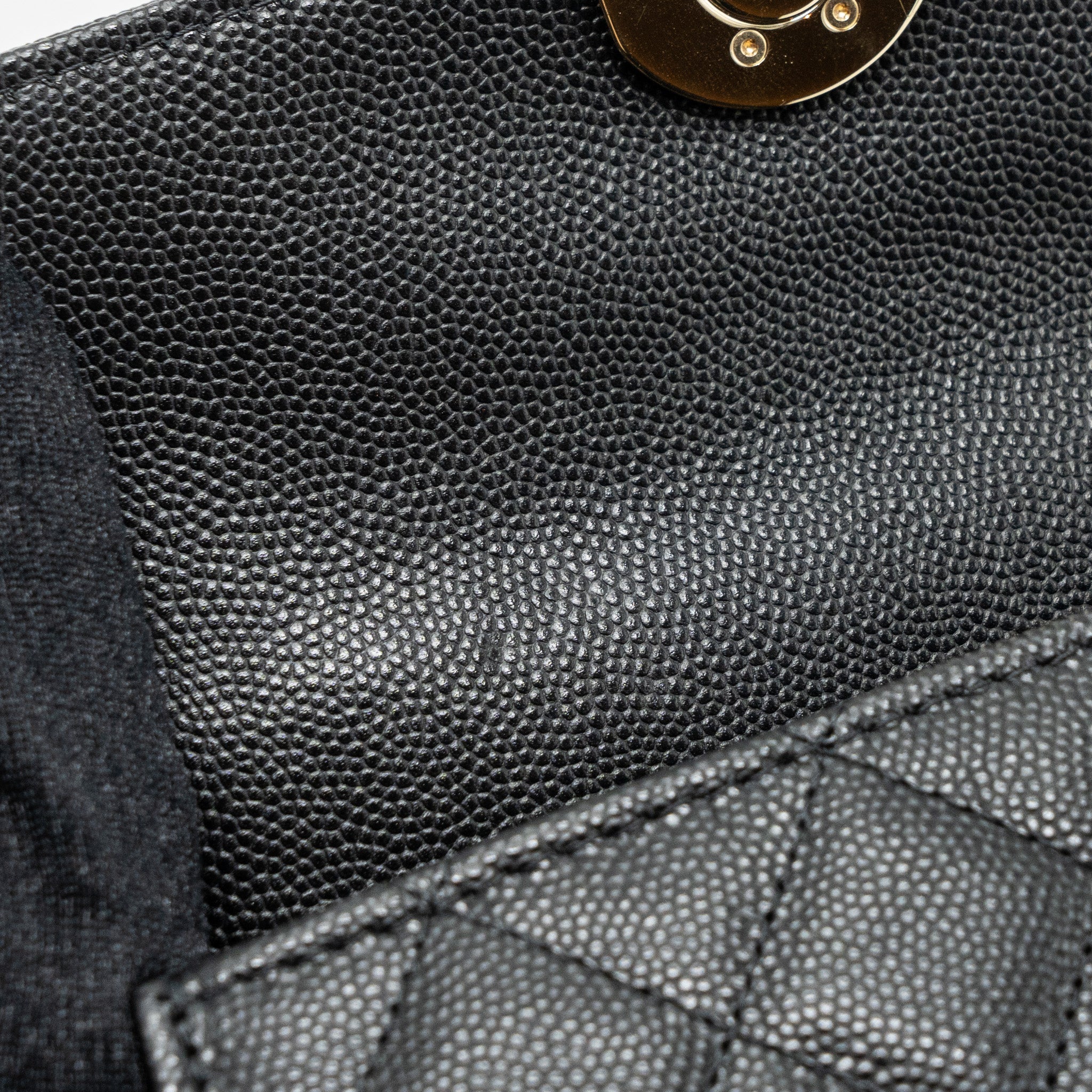 CHANEL 23P TOP HANDLE MINI FLAP BAG CAVIAR BLACK LGHW (MICROCHIP)
