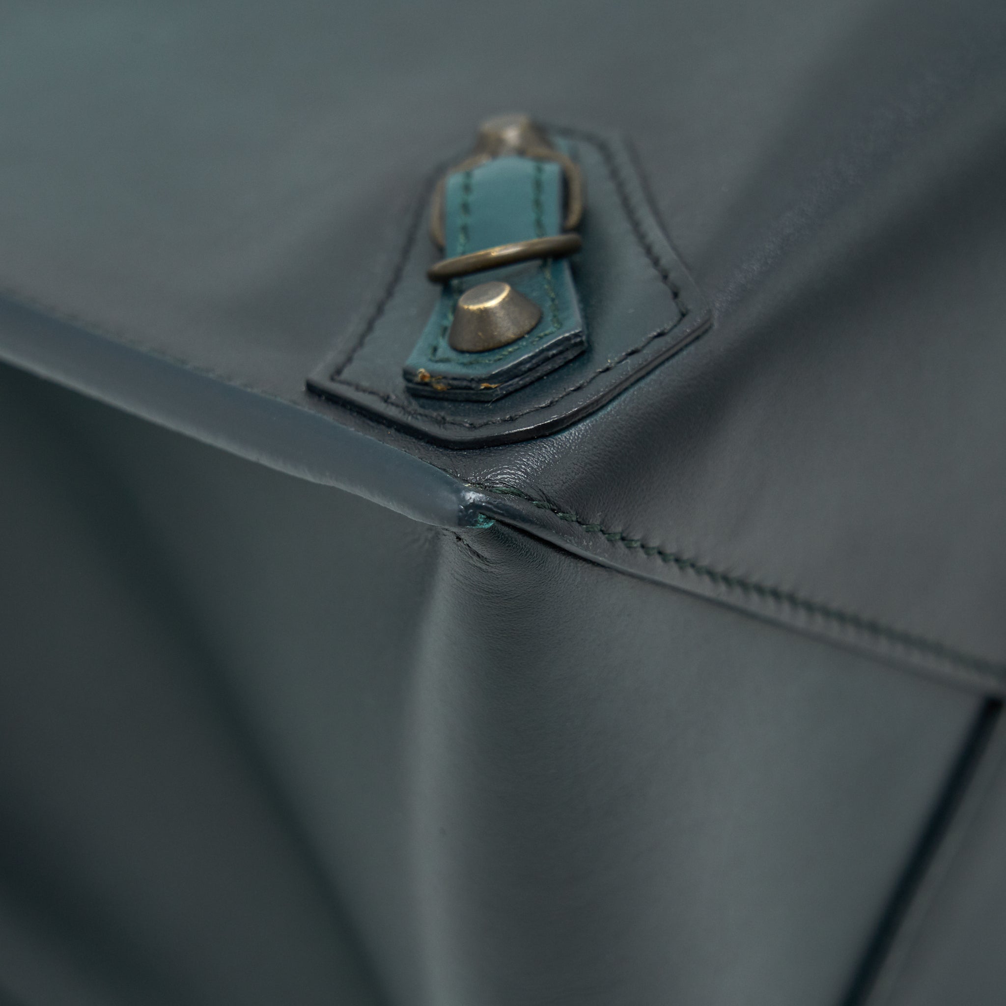 BALENCIAGA TOTE BAG IN DEEP GREEN