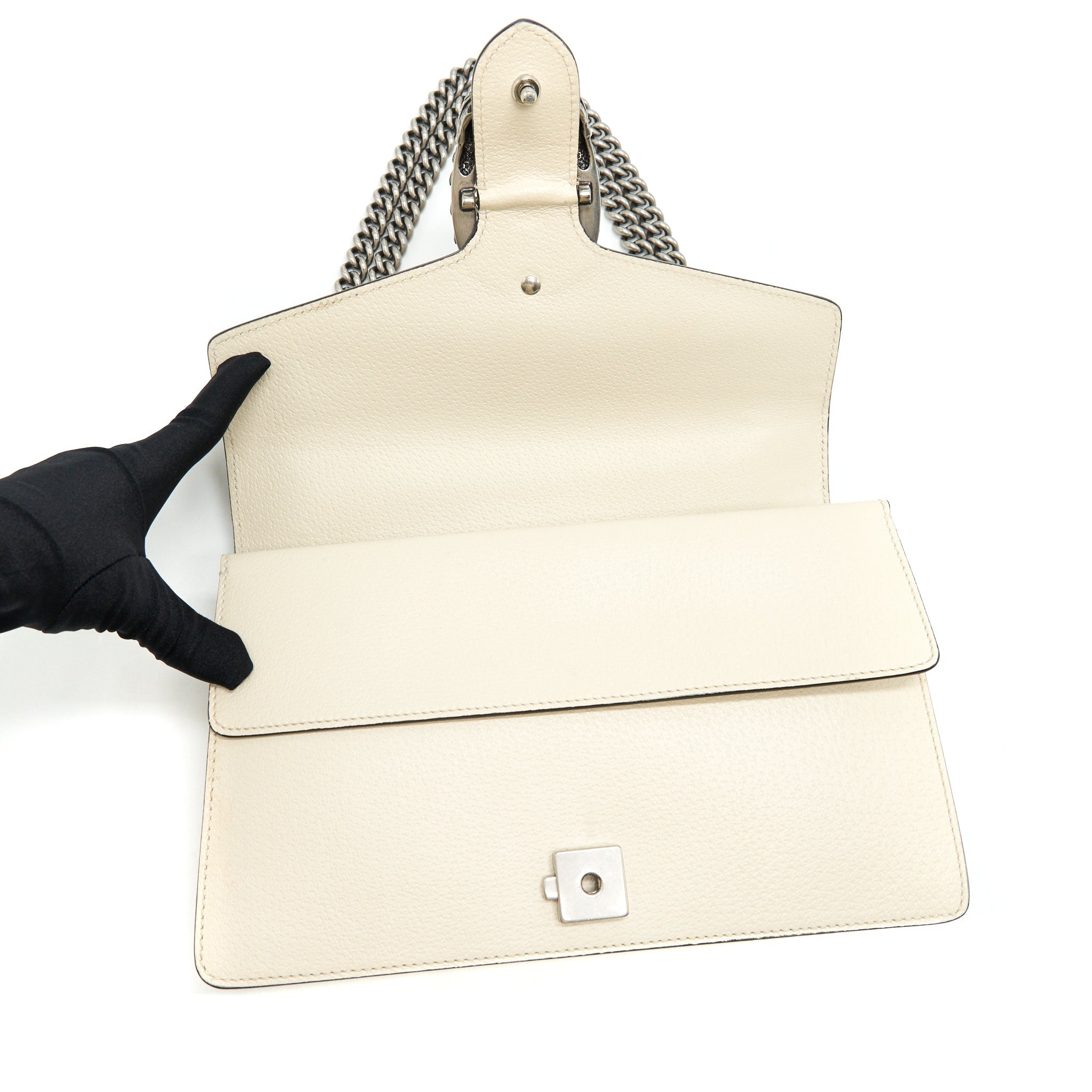 GUCCI SMALL DIONYSUS BAG WHITE SHW
