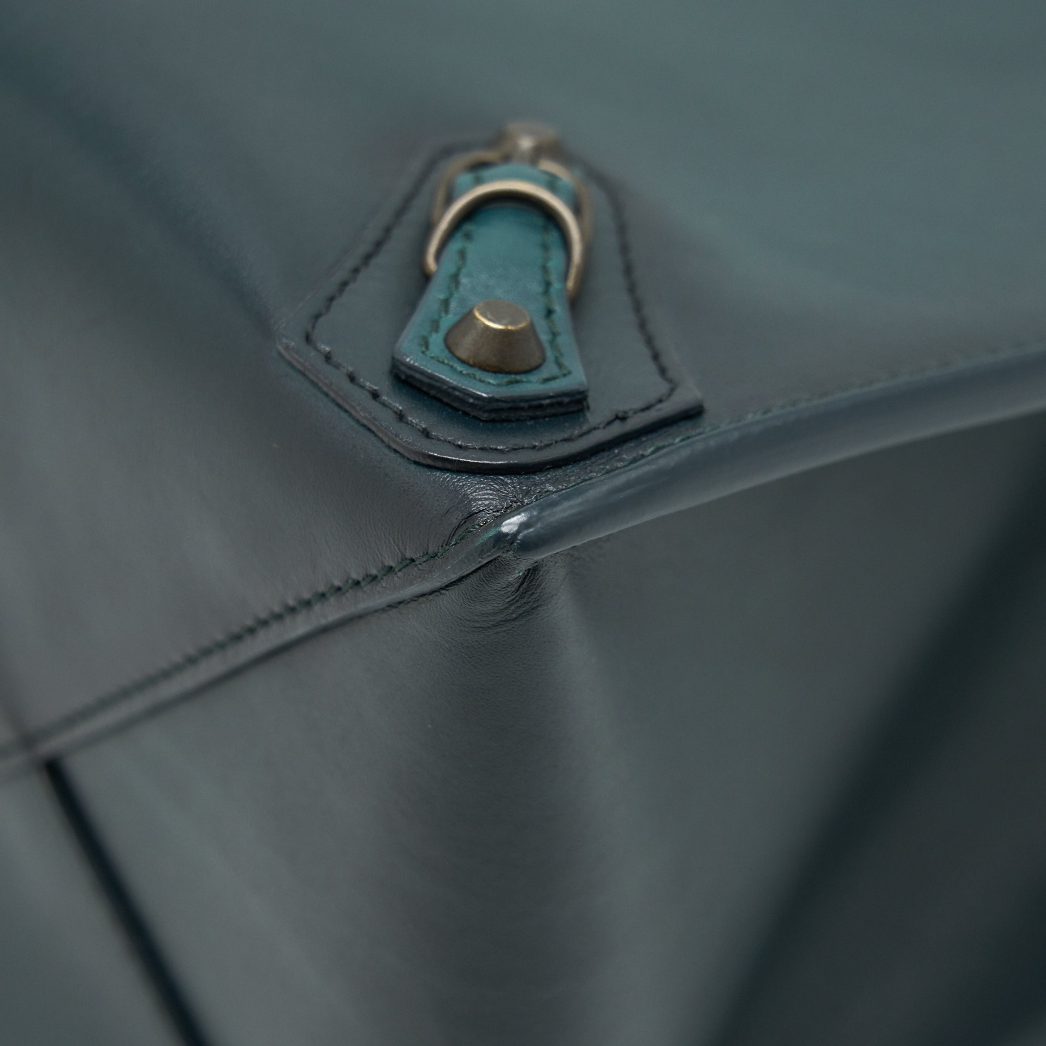 BALENCIAGA TOTE BAG IN DEEP GREEN